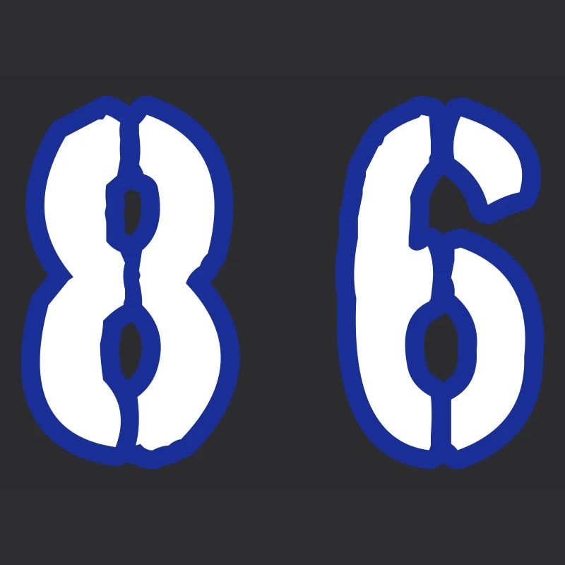 86 Symbole numérique