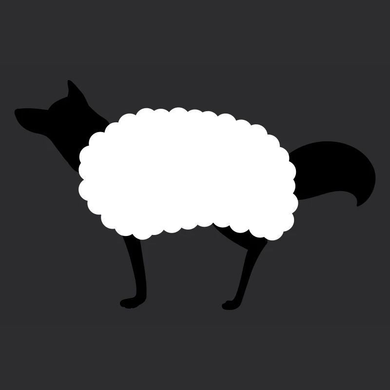 Loup à la peau de mouton