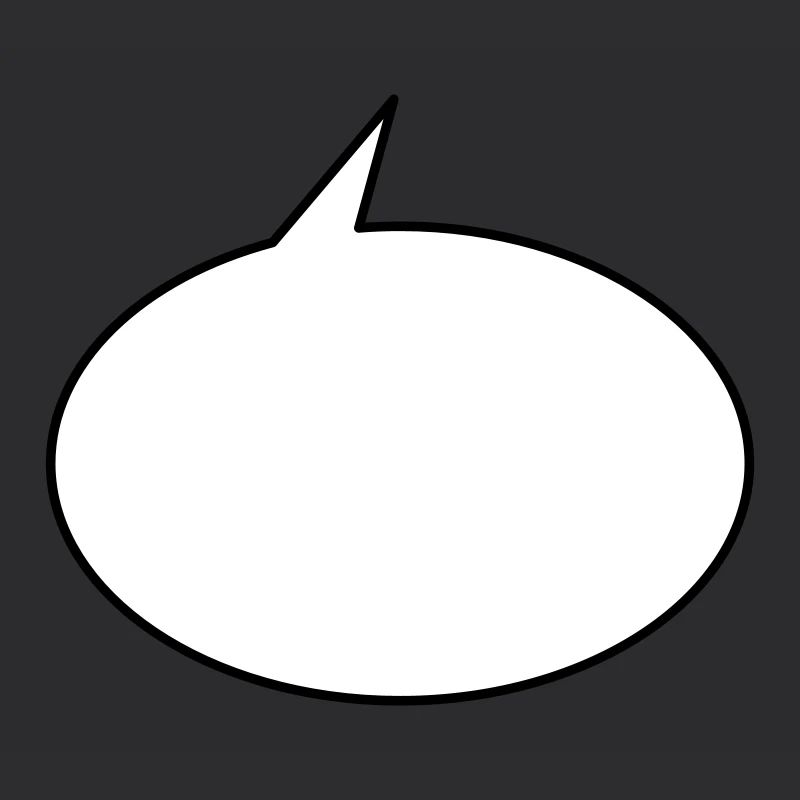 Sprechblase rund klein 2c