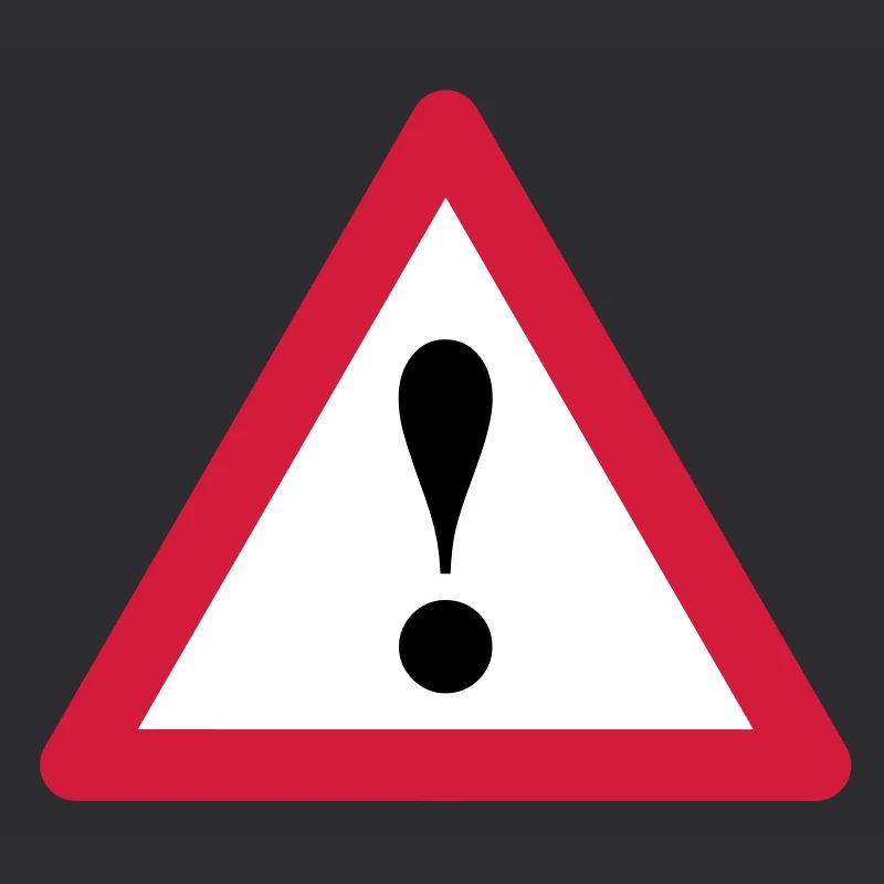 Schild Ausrufezeichen