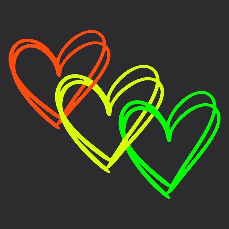 Herzen <3 Herzkette ♥ Liebe