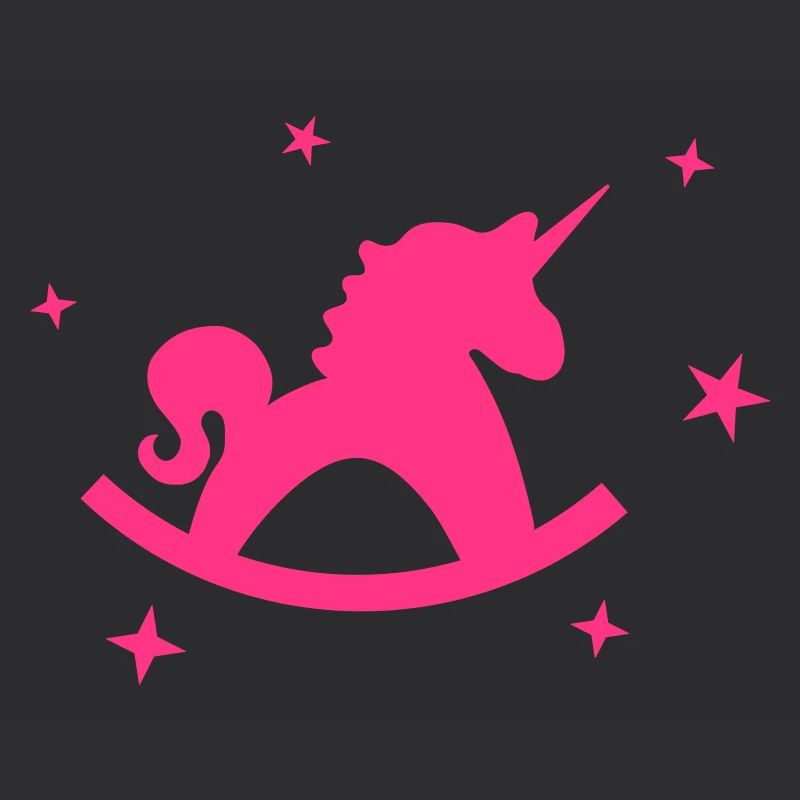 Licorne Cheval à bascule
