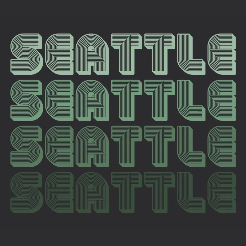 Seattle Retro Blockletters