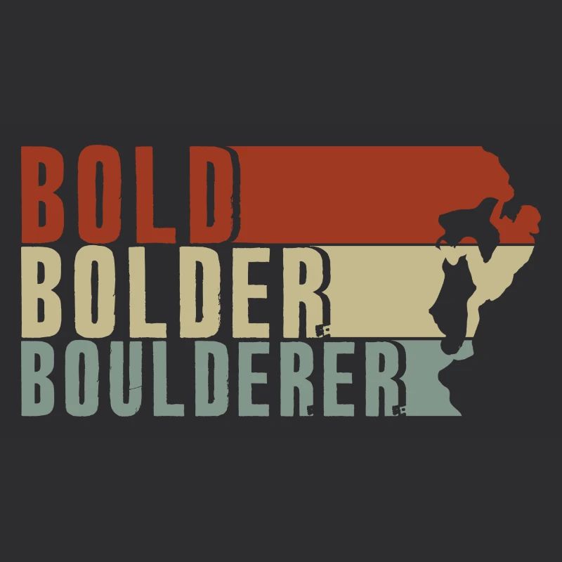 Bold Bolder Boulderer Boulder Bouldern