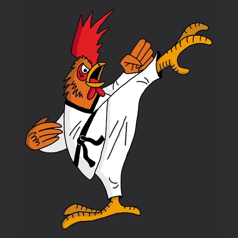 Hahn und Karate