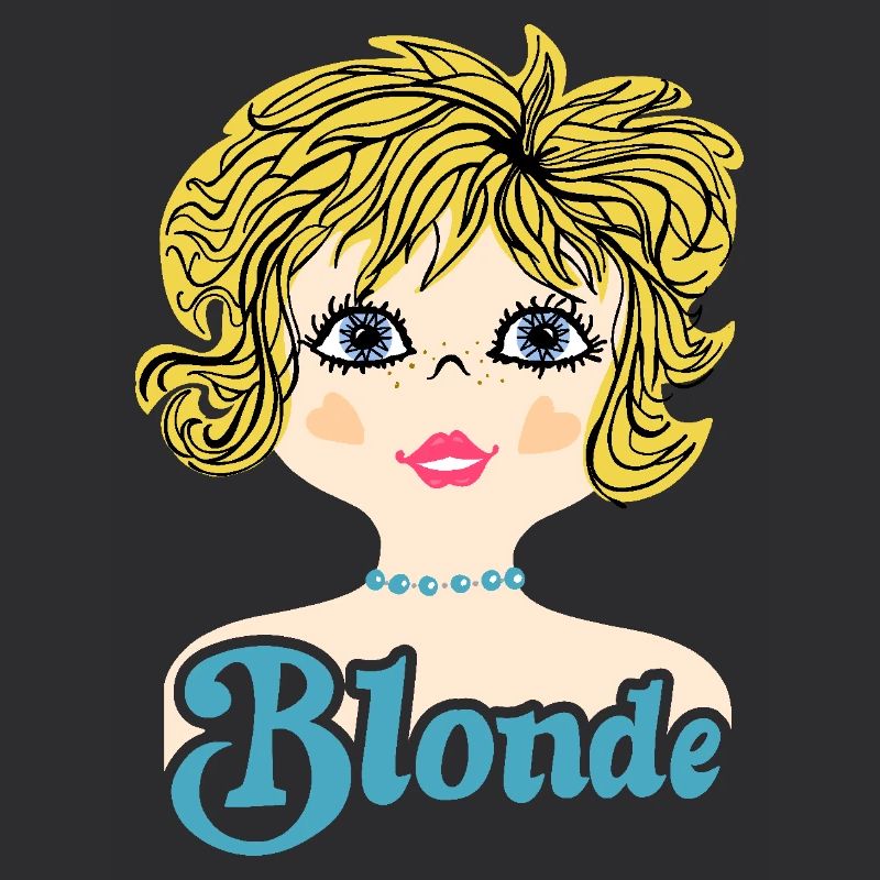 Illustration rétro Blonde