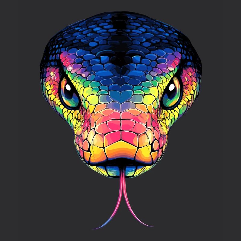 Snake Python Cobra Mamba Rattlesnake Snake