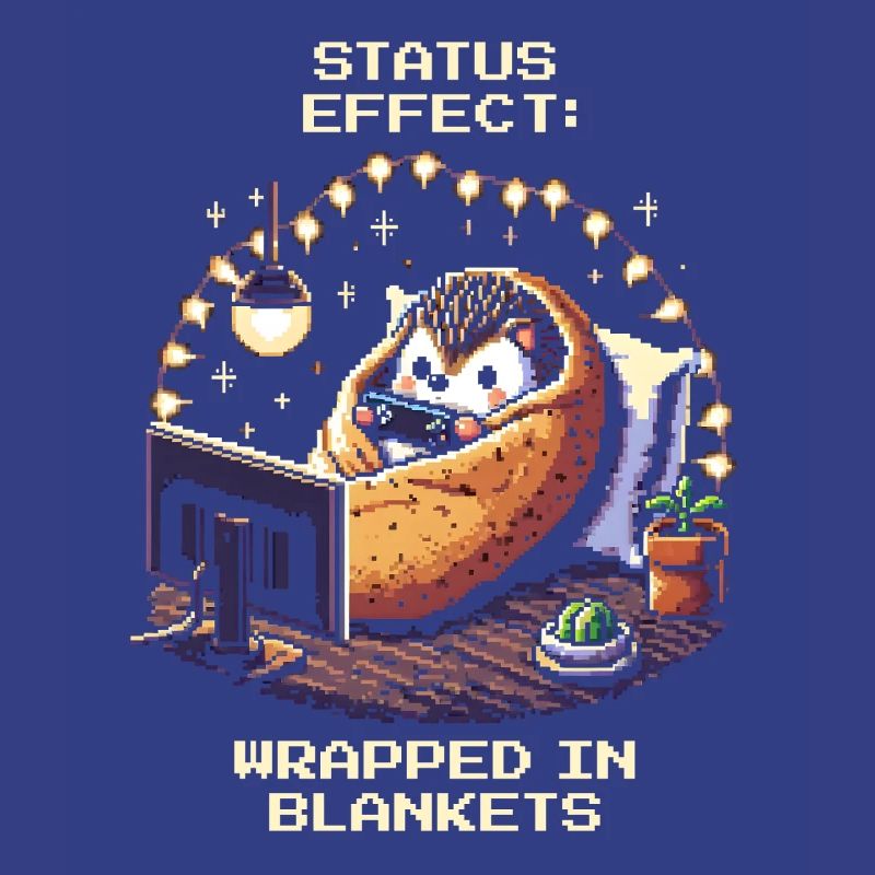 Status: Eingekuschelt in Decken