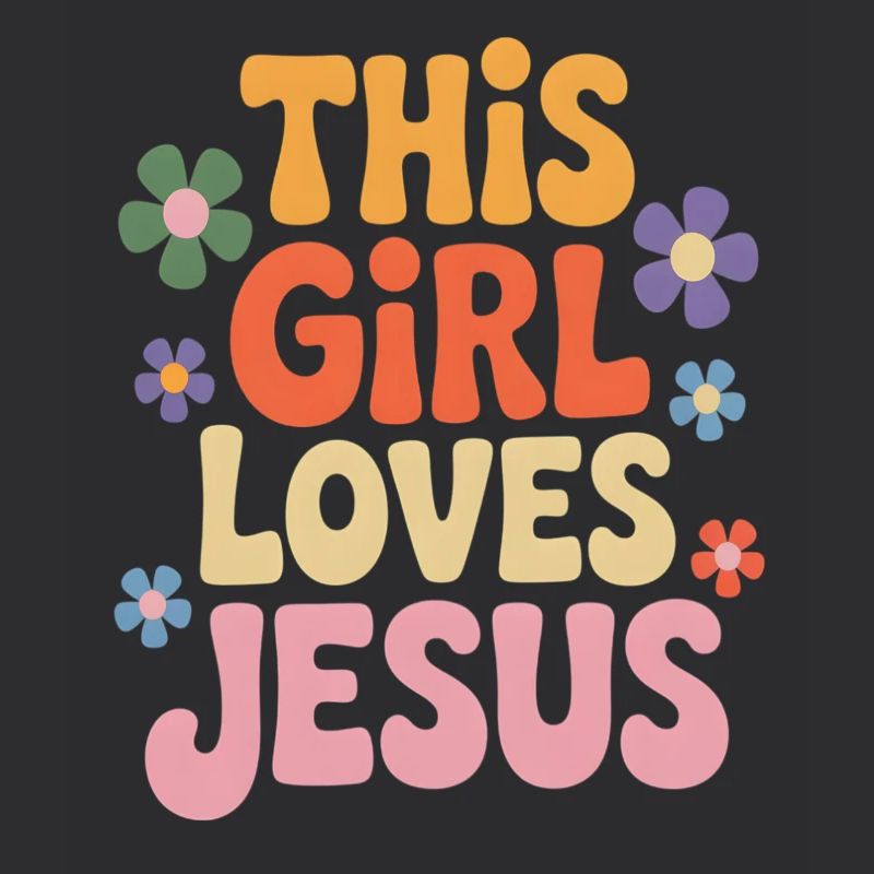 Dieses Mädchen liebt Jesus