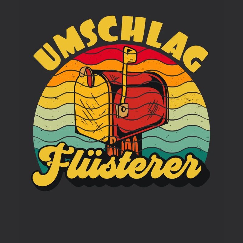 Briefträger UMSCHLAG FLÜTERER LUSTIG