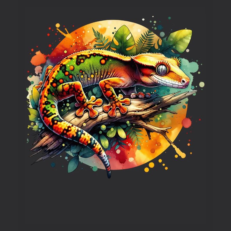 Kronengecko Geschenk