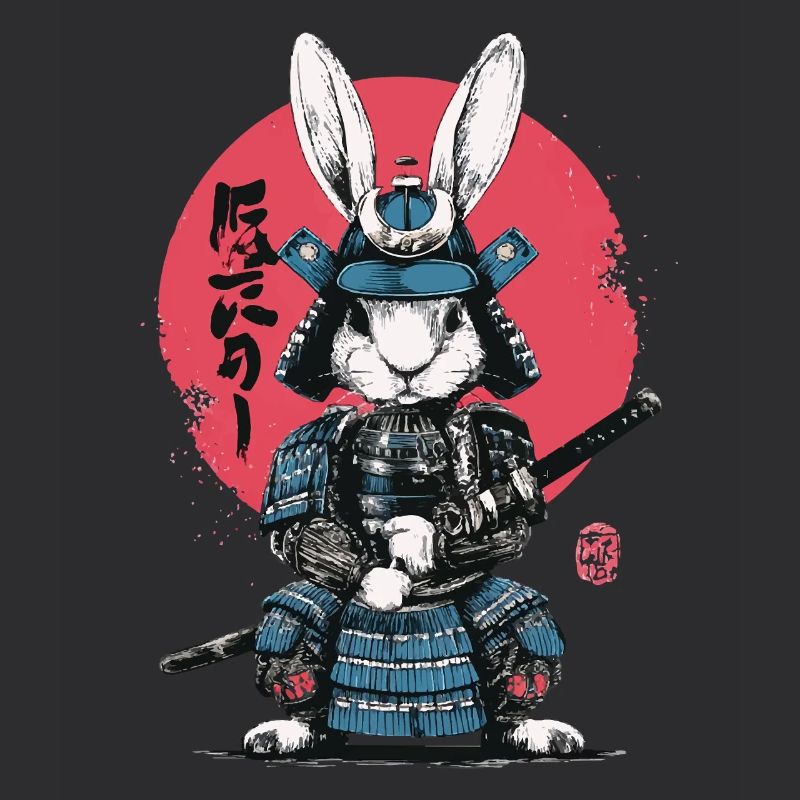 Bunny Samurai in Armor