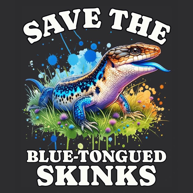 Save Blauzungenskink