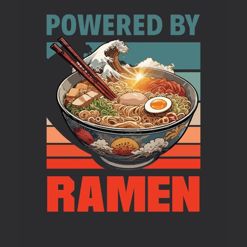 Powered By Ramen Japanese Noodle Bowl