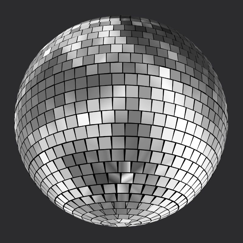 Boule disco miroir balle