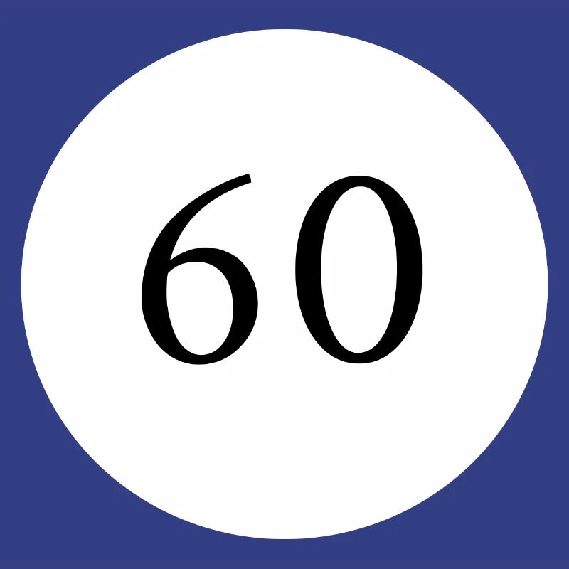 60th Birthday 60th Anniversary Template Pattern