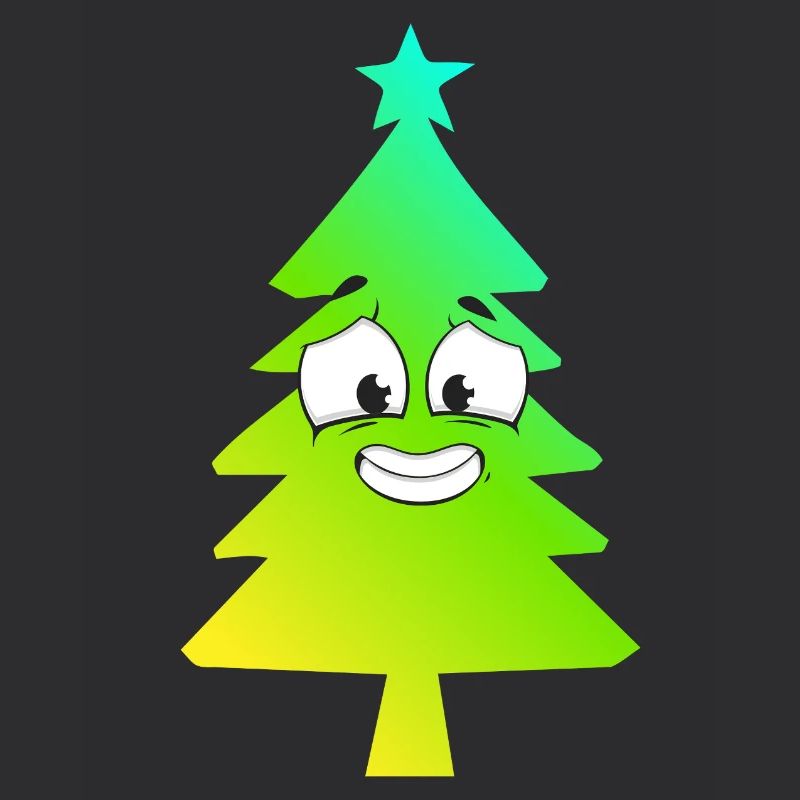 Arbre de Noël Gradient Sourire