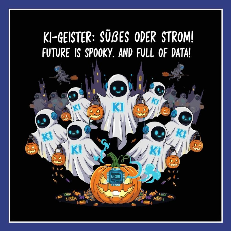 KI-Geister: Süßes oder Strom !