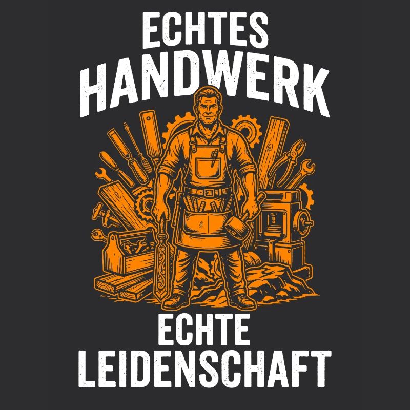 Echtes Handwerk Echte Leidenschaft Handwerker