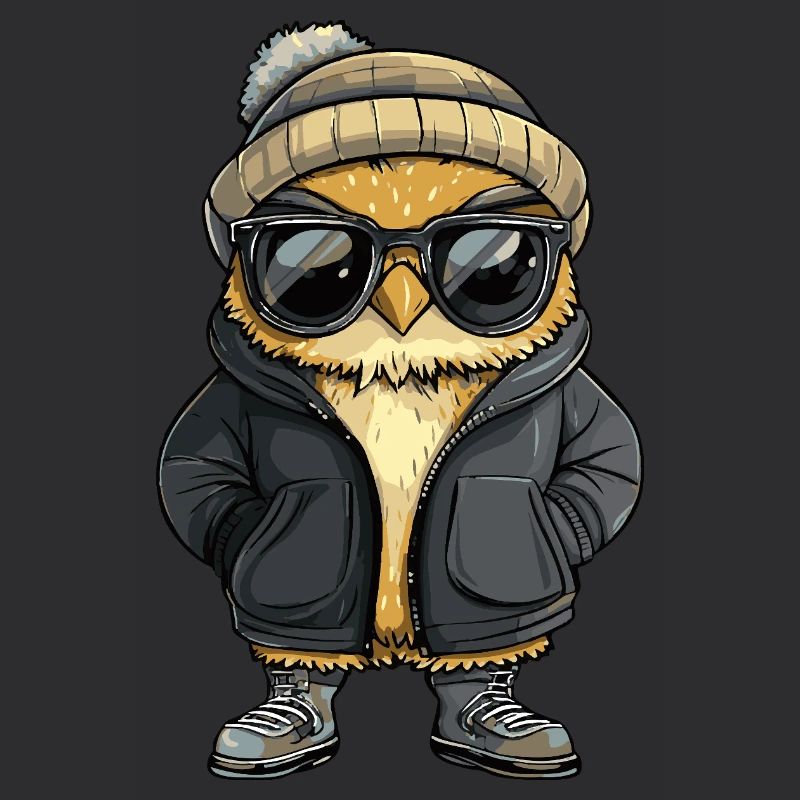 Eule Cool Comic
