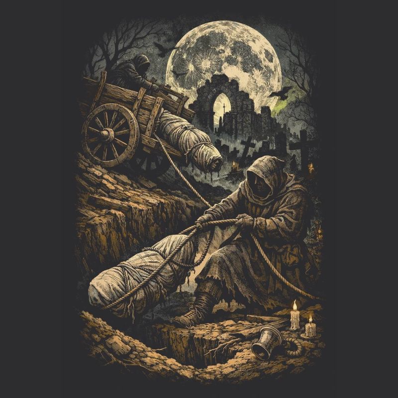 Friedhof Goth Humor