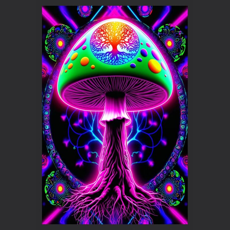 Psychedelic Mushroom