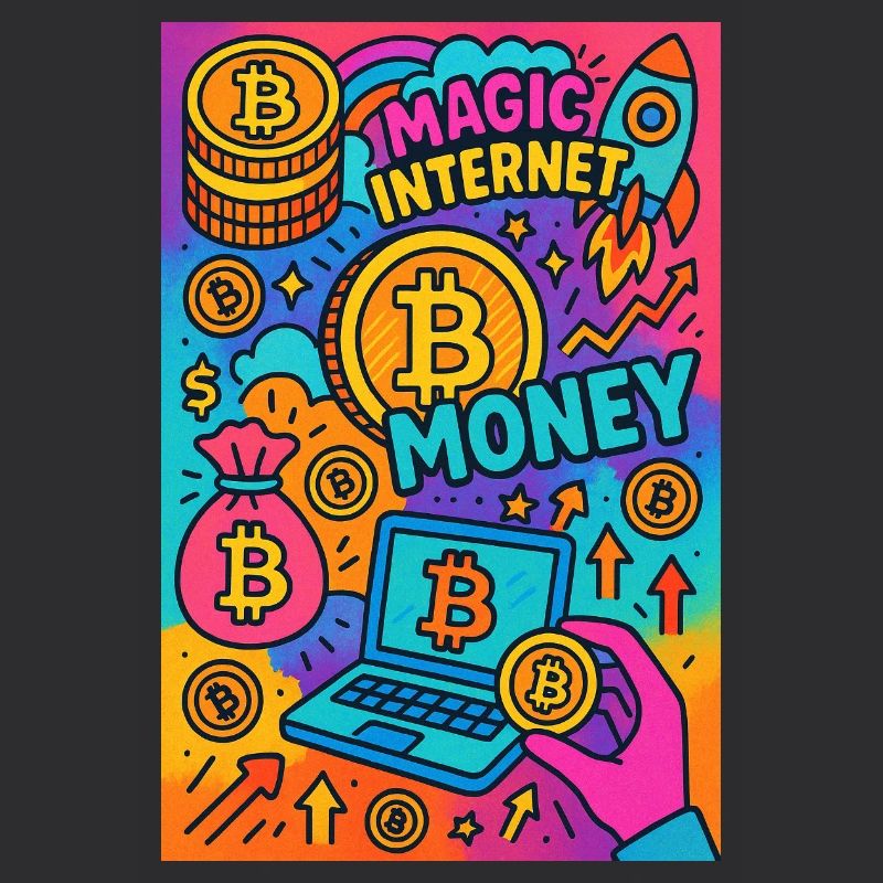 20250519 1246 Bitcoin Magic Collage simple comp