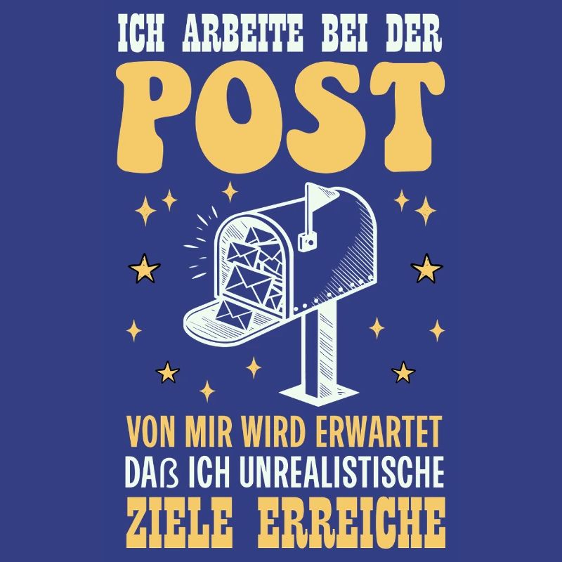 Postboten ICH ARBEITE BEI DER POST VON MIR WIRD