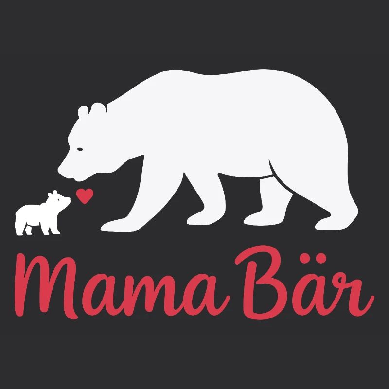 Future Mom MAMA BEAR Retro Funny