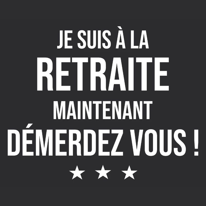 je suis à la retraite Idée retraité retraitée