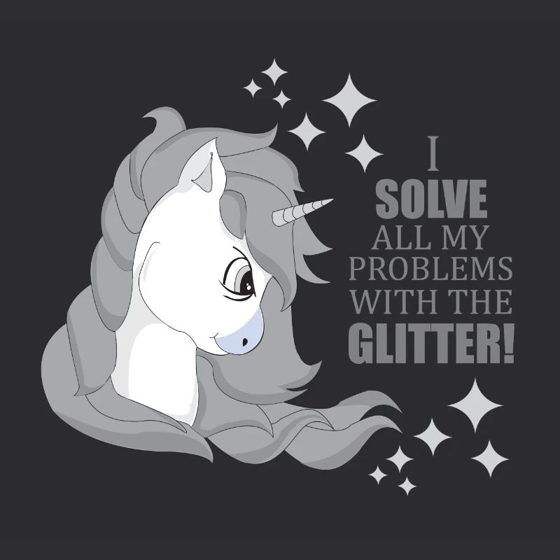 Unicorn glitter problems solver gift idea