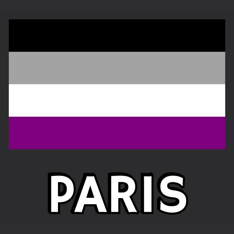 Asexualité Pride Drapeau Paris