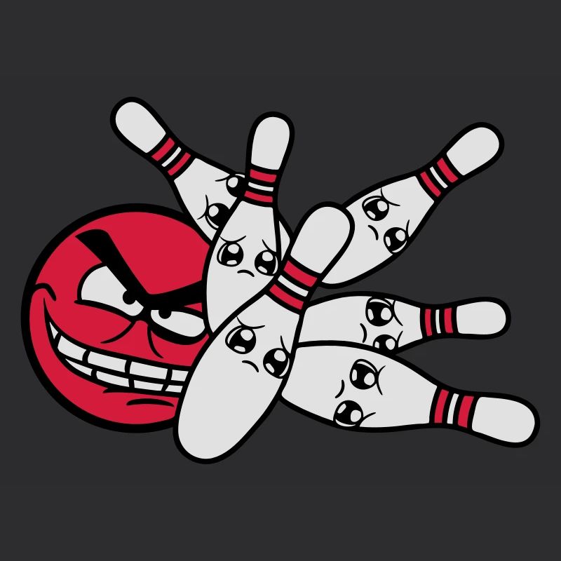 comic cartoon cute cute sad ache evil faces bowlin