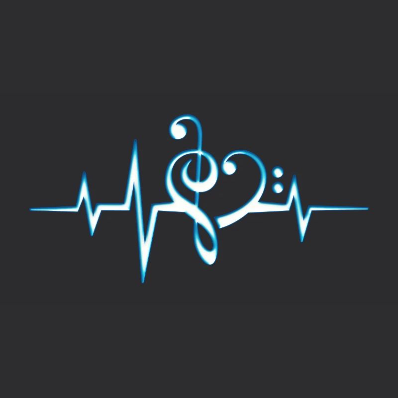 Music, pulse, notes, Trance, Techno, Electro, Goa