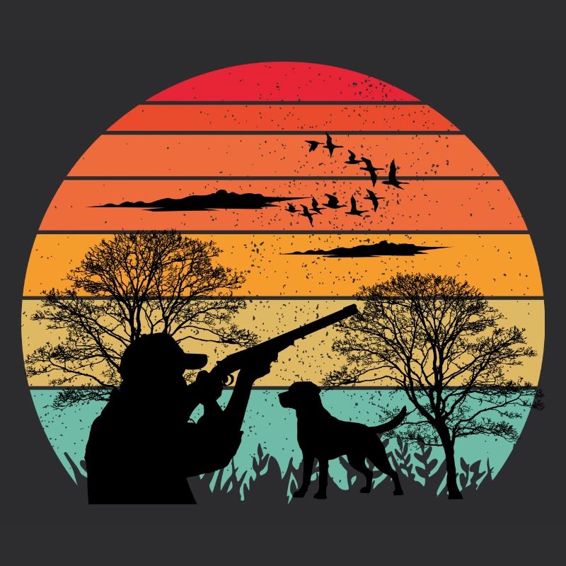 Hunt Ready - Hunting Apparel Retro Design