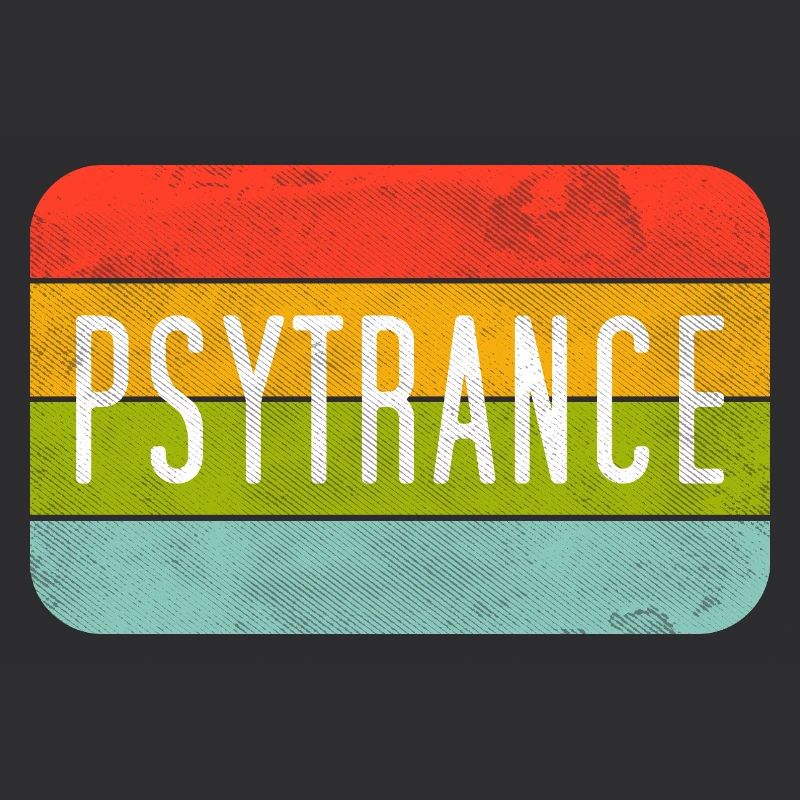 Psytrance Rainbow Stripes