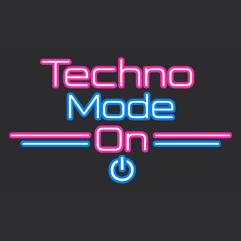 Techno Mode Neon On