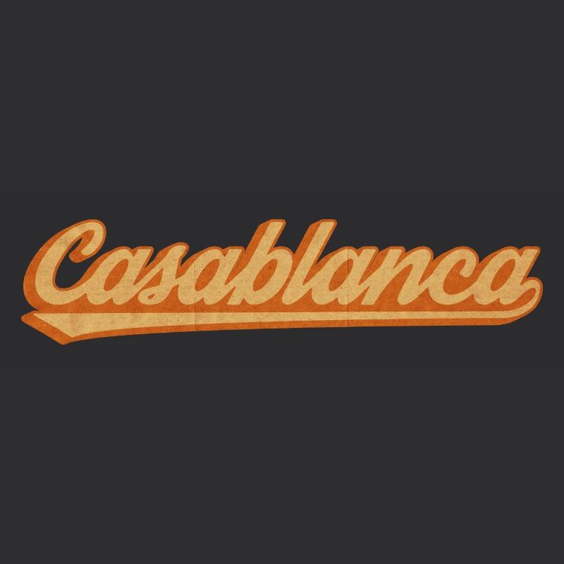 CasaBlanca Retro Script