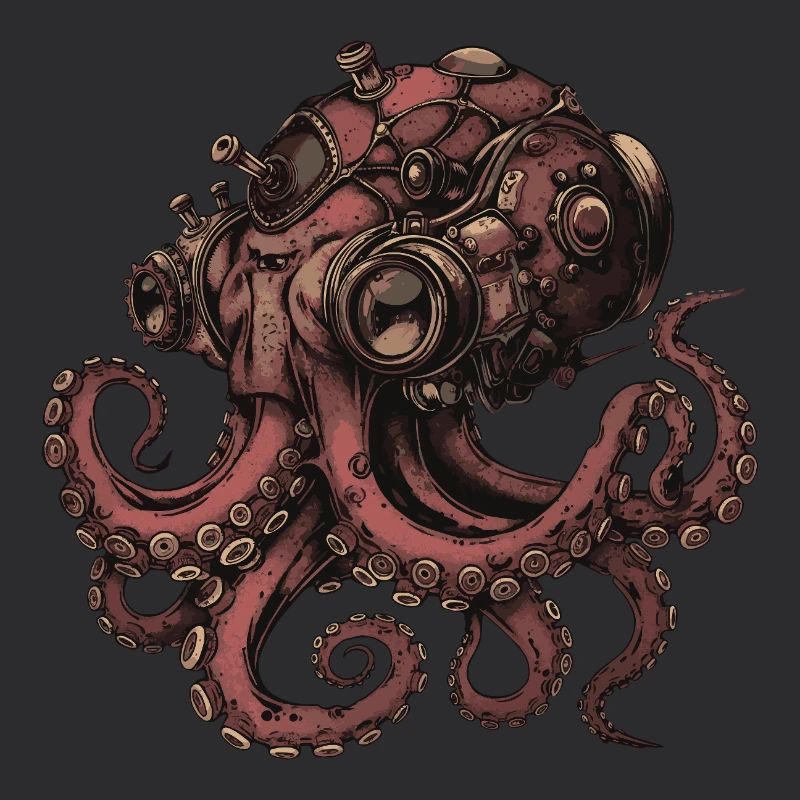 Steampunk Kraken