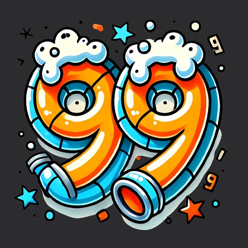 99 Problèmes Graffiti Conception de la bière