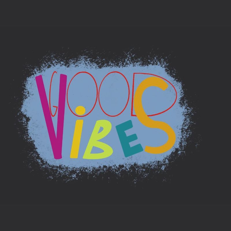 Lebendige Vibes Kunstdesign