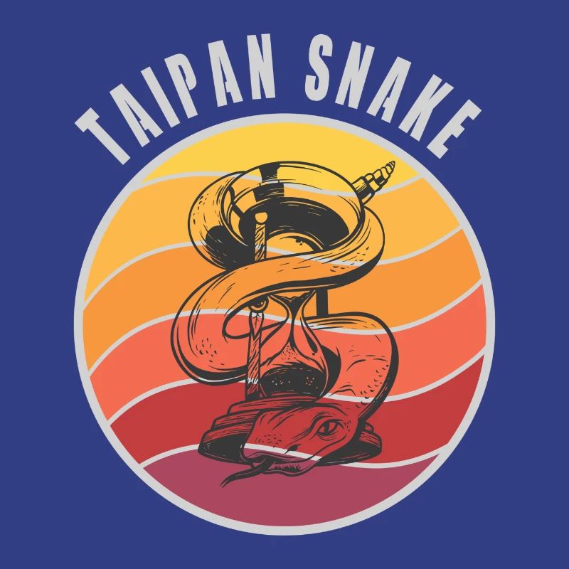 Taipan Schlangen Design / Geschenkidee