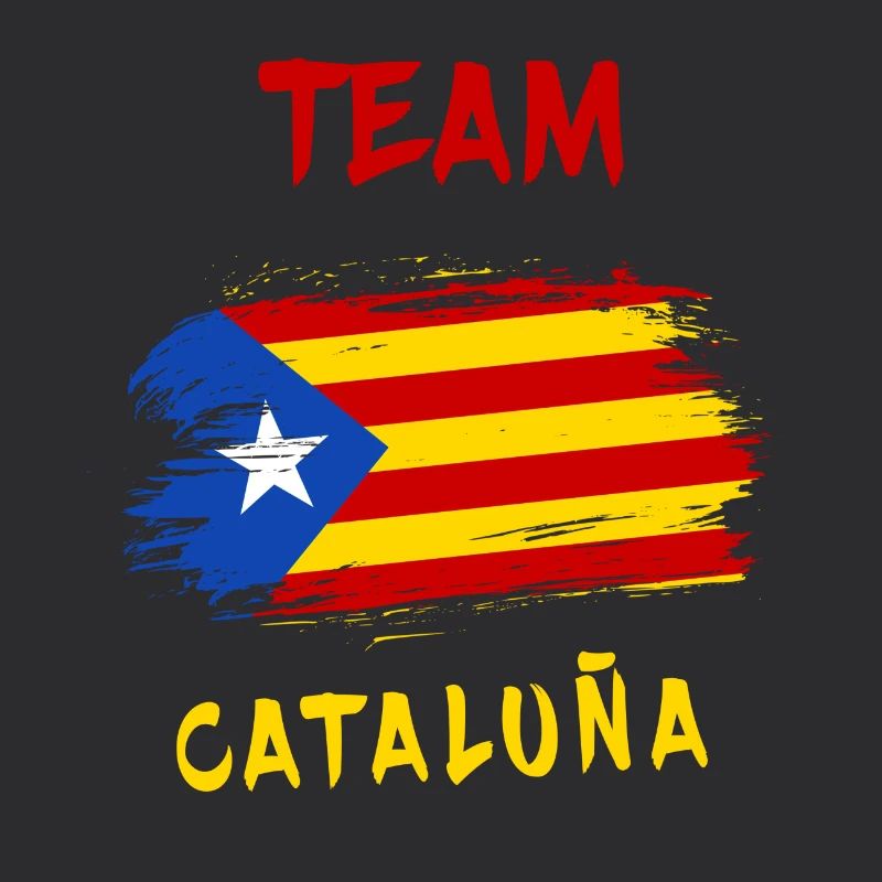 Design du drapeau de l'équipe de Catalogne
