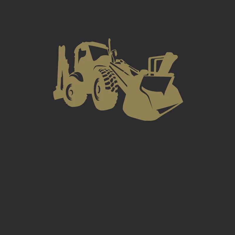 Baggerfahrer Bagger Frontlader Sprüche