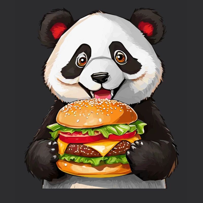 BURGER À L’OURS PANDA
