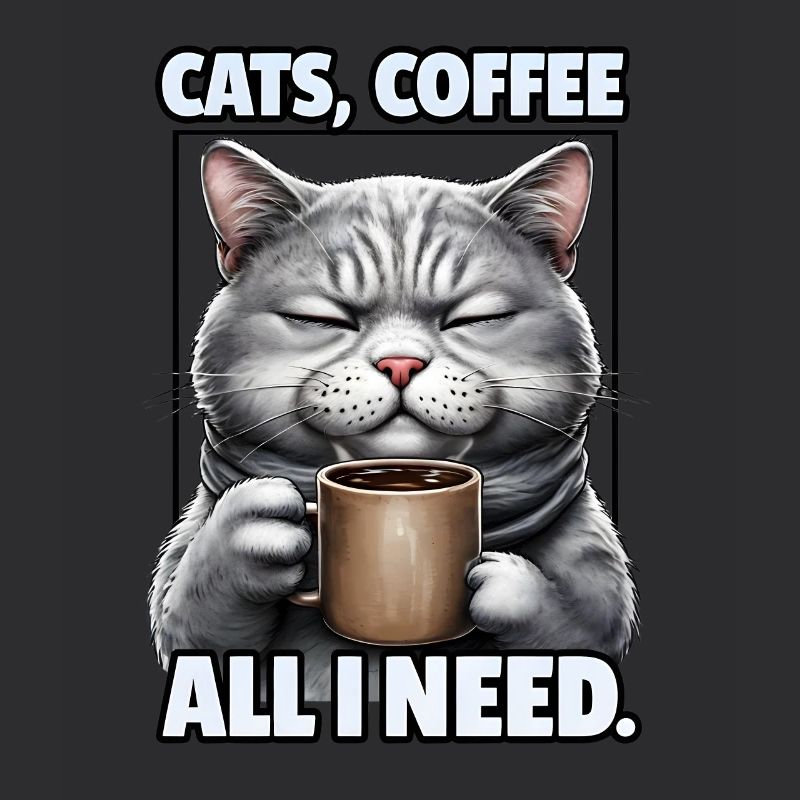 Drôle Chat Art Chat Propriétaire Chats Café