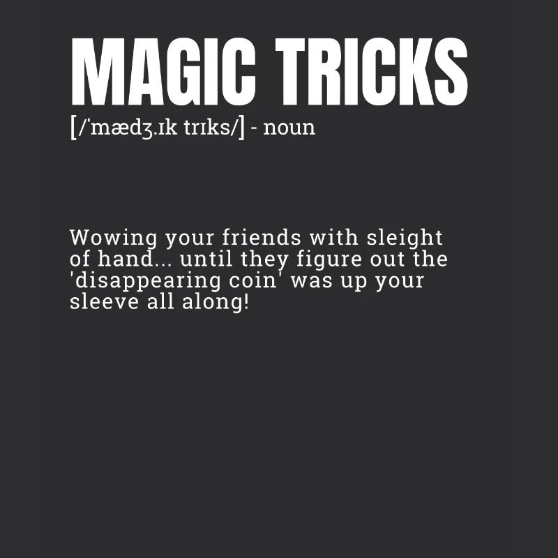 Magic Tricks Indoor Hobbies Definition
