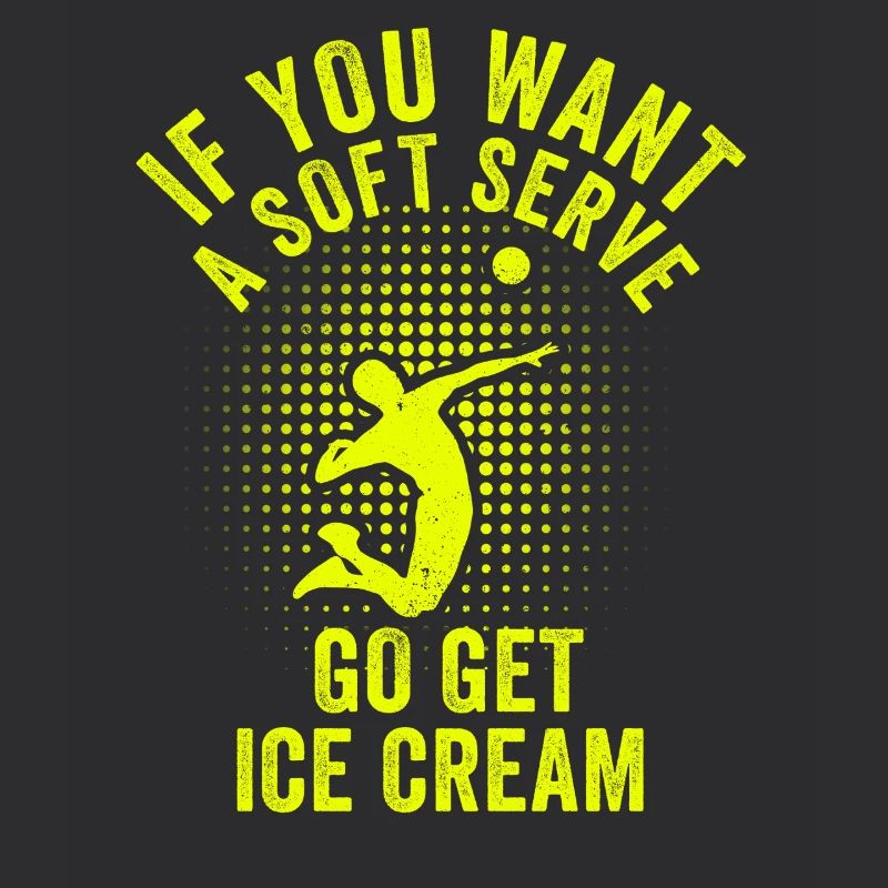 Wenn Sie ein Softeis wollen, holen Sie sich Eis