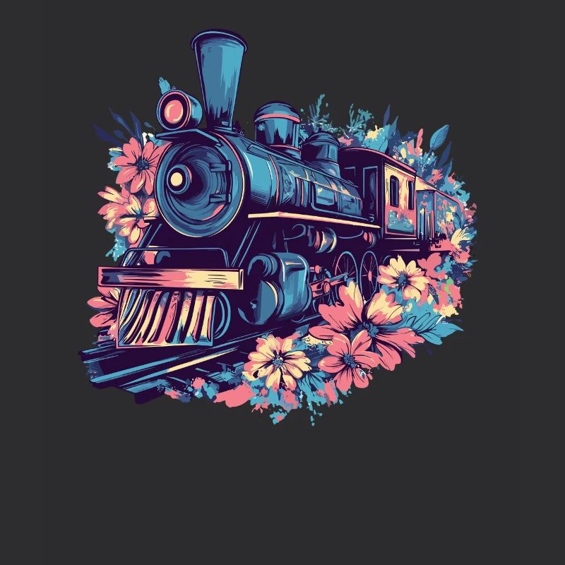 Magie du train de fleurs
