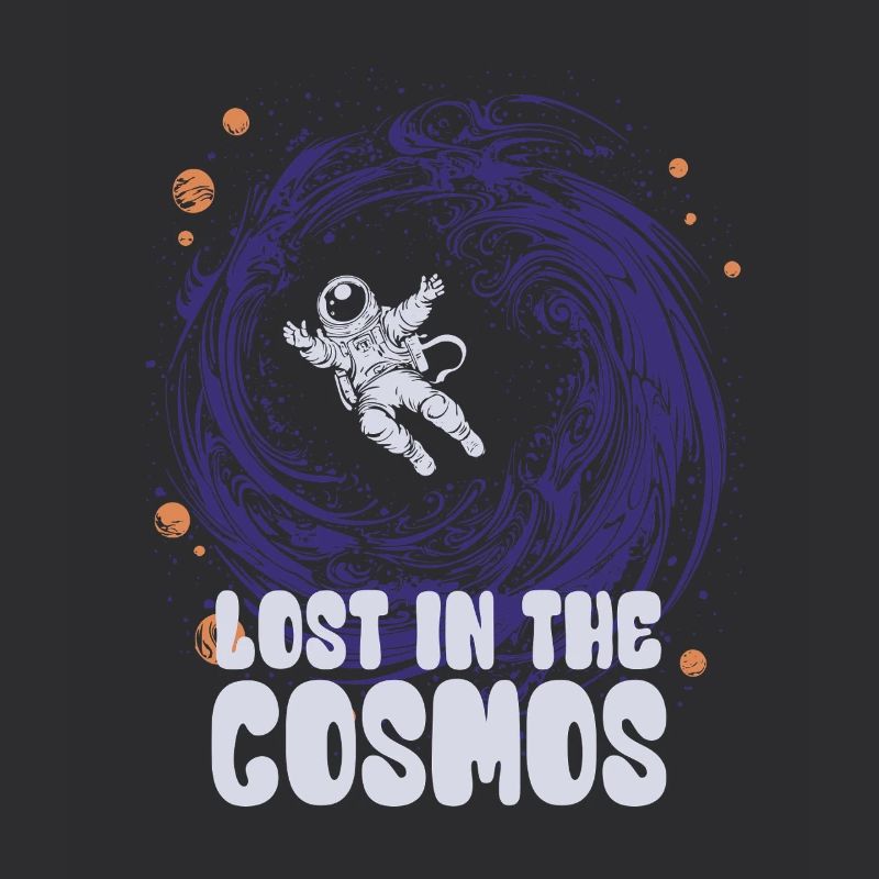 Perdu dans le cosmos - Astronaute - Espace